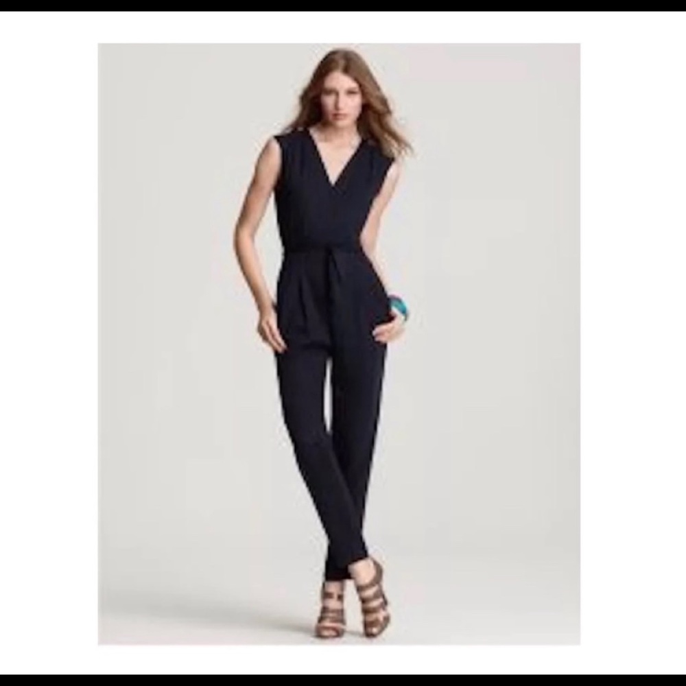 Rebecca Taylor Navy Jumpsuit